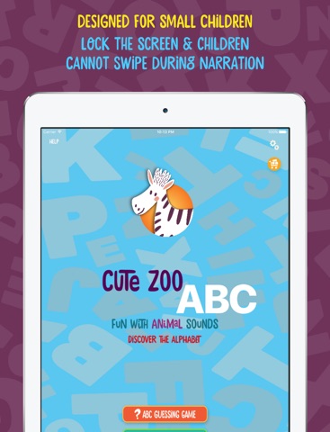 Cute Zoo ABC Lite screenshot 2