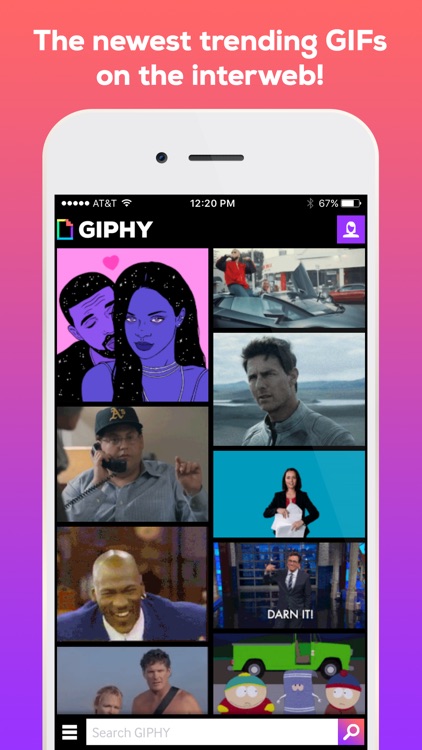 GIPHY. The GIF Search Engine for All the GIFs screenshot-0