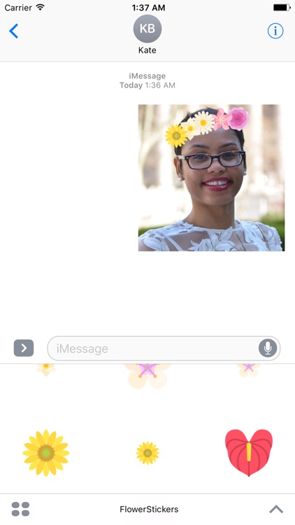 Flower Stickers - Flowers that Stick