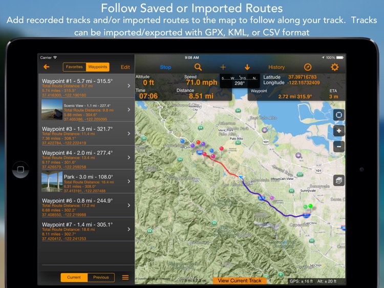 GPS Tracks HD