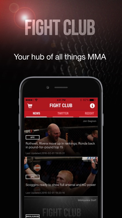 Fight Club - Your hub of all things MMA screenshot-0