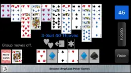 Game screenshot 3-Suit 40 Thieves Solitaire apk