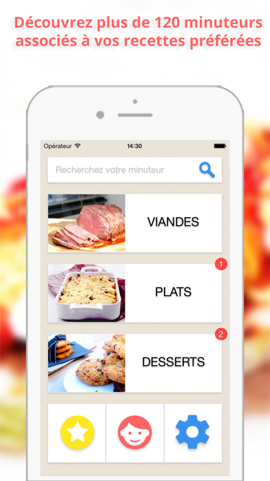 How to cancel & delete Ze Timer, mon minuteur cuisine intuitif from iphone & ipad 1