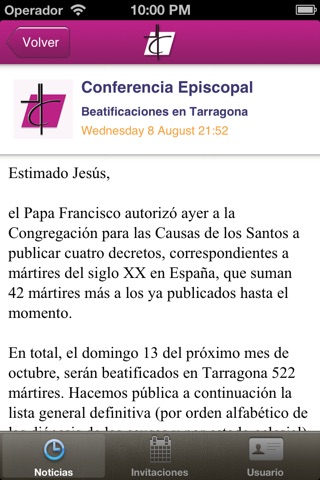 Conferencia Episcopal Española screenshot 2