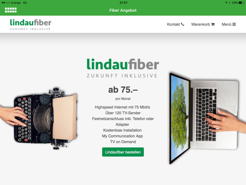 lindaufiber screenshot 2