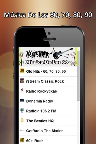 Música de los 60 70 80 y 90 screenshot 2