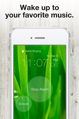 One Touch Alarm Clock screenshot 2