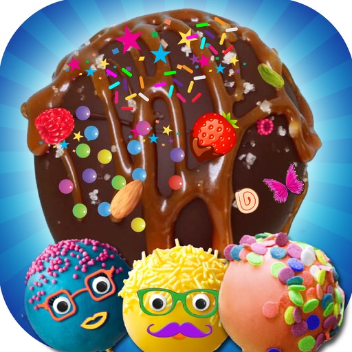 DIY Sweet Cake Pop Cooking Game - A Frozen Cake Pops Maker & Baking Chef Adventure icon