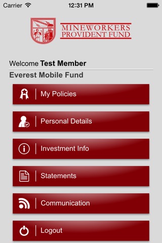 Mineworkers Provident Fund screenshot 3