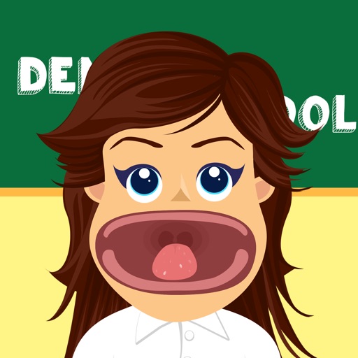 Crazy Teacher Dentist Makeover - virtual kids dentist game icon