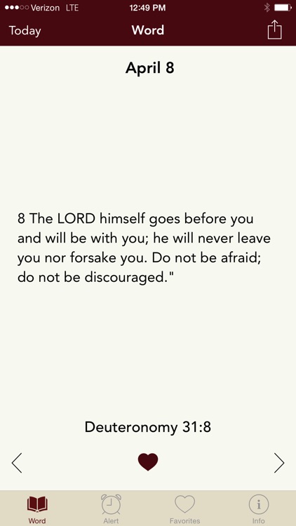 Word Alert: Daily Bible Verses