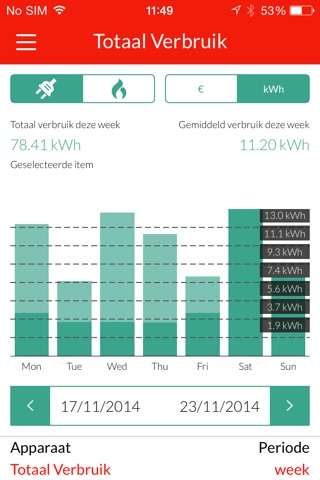 EnergieAssistent screenshot 2