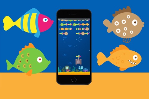 Fish Army Dash - shooter games for kids screenshot 3