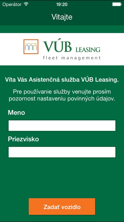 VÚB Leasing Assistance