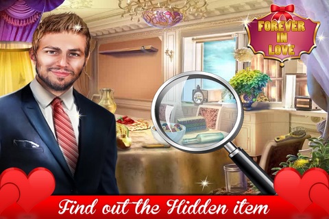 Forever in Love Hidden Objects Games screenshot 2