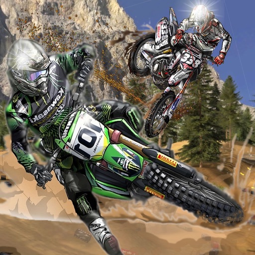 A Racetrack Fast Motorcycle X-Fighters - Game Fast Motorcycle icon