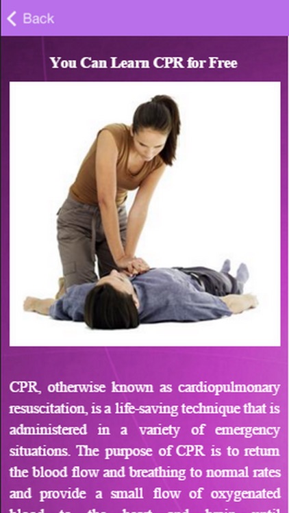 Performing CPR