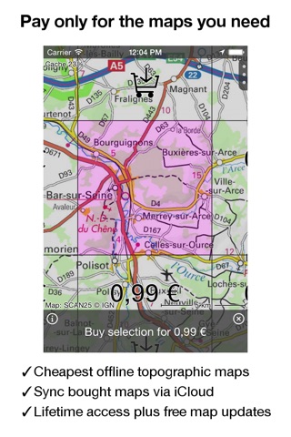 Topo GPS France screenshot 2