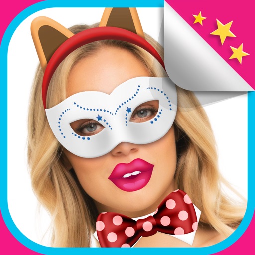 Selfie Stickers Camera - Photo Editor for Girls icon