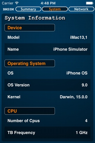 Battery Memory System Status Monitor screenshot 3