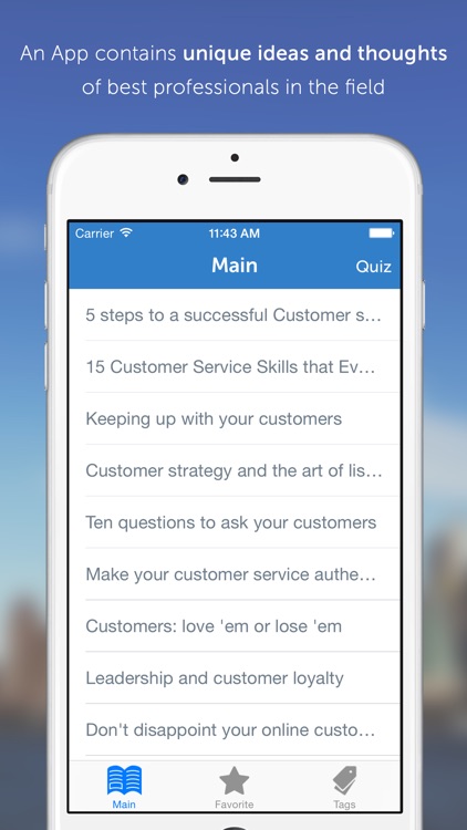 MBA Series: 25 Valuable Ideas in Customer Service