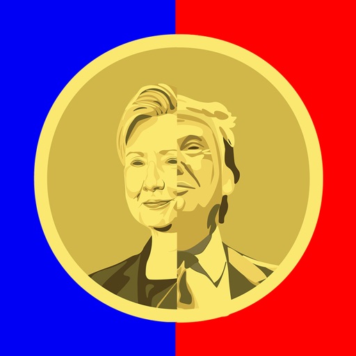 Election 2016: Flip a Coin icon