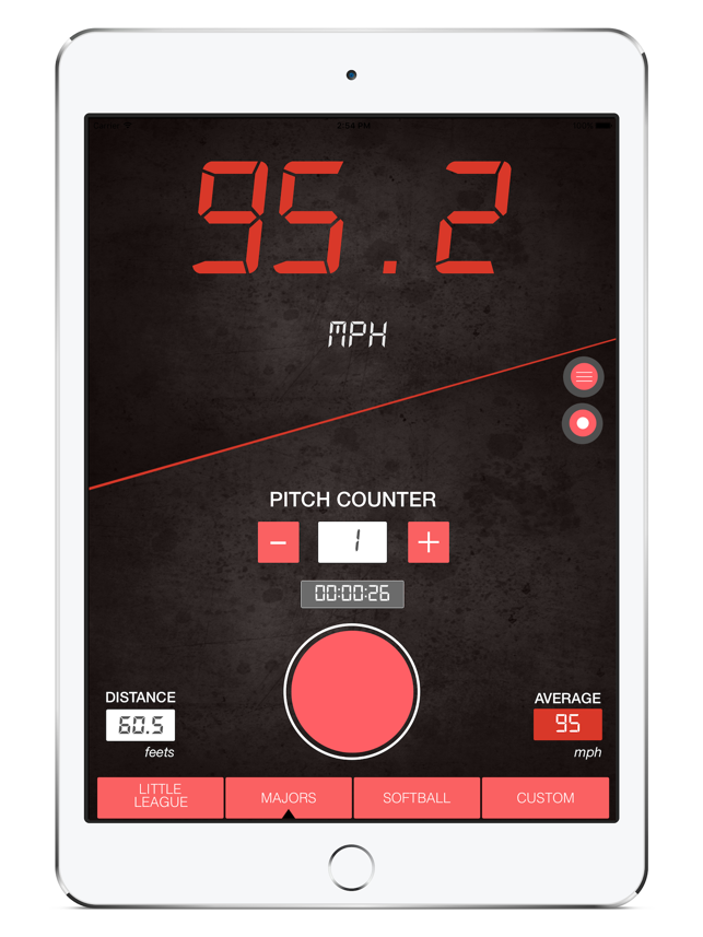 Baseball Speed Radar Gun HD