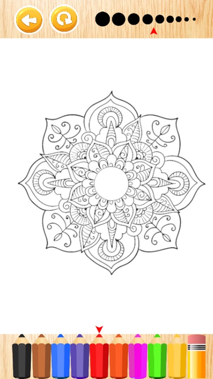 Mandala Coloring Books Color Therapy for Adults