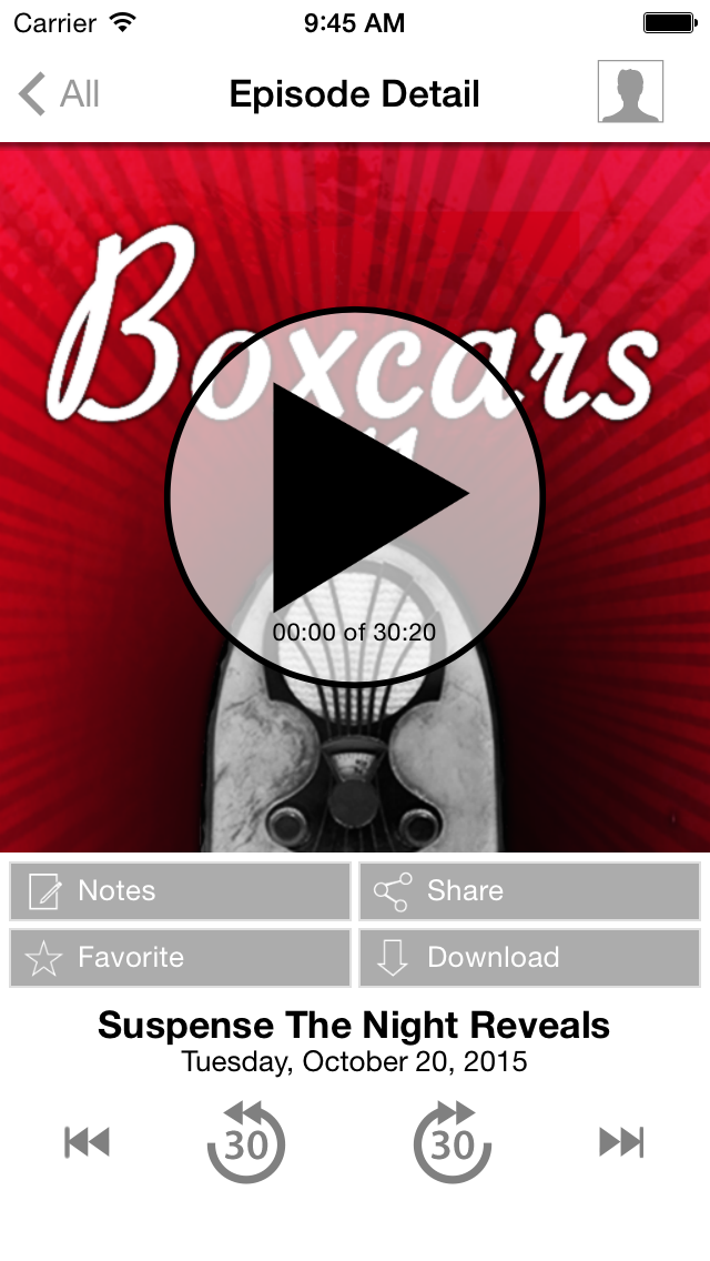 Boxcars711- Old Time Radio Appのおすすめ画像3