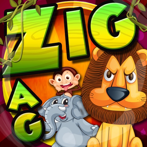 Words Zigzag Search Game Pro for Animal in the Zoo Icon