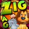 Words Zigzag Search Game Pro for Animal in the Zoo