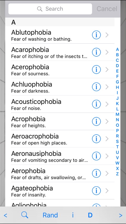 Phobia Compendium