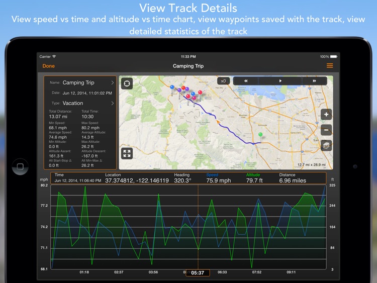 GPS Tracks HD
