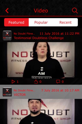 No Doubt Fitness screenshot 3