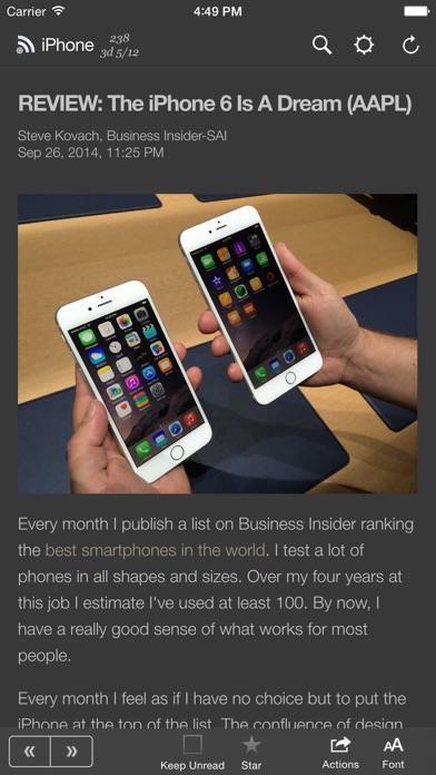 RssBook screenshot1