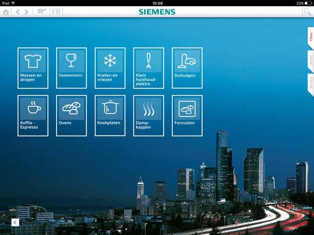 Siemens huishoudtoestellen Interactieve Productcatalogus BSH(圖2)-速報App