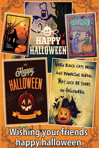 Happy Halloween Greeting Cards screenshot 2