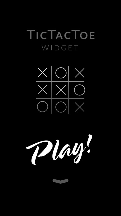 TicTacToe - Widget Edition