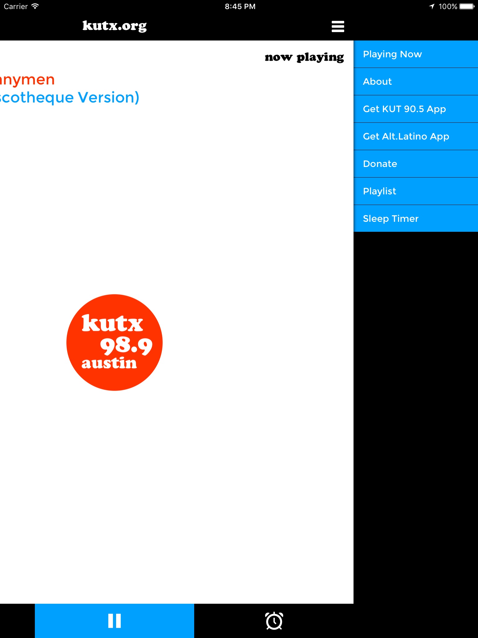 KUTX 98.9 Austin Music screenshot 4