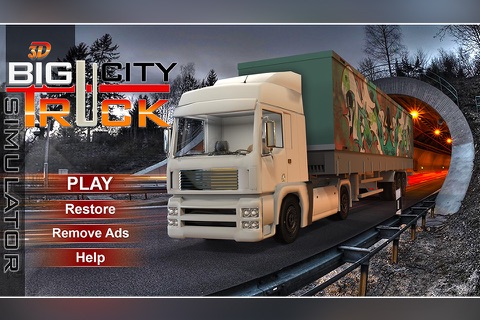 18 Wheeler Big Truck Simulator 3D - Real Driving screenshot 4