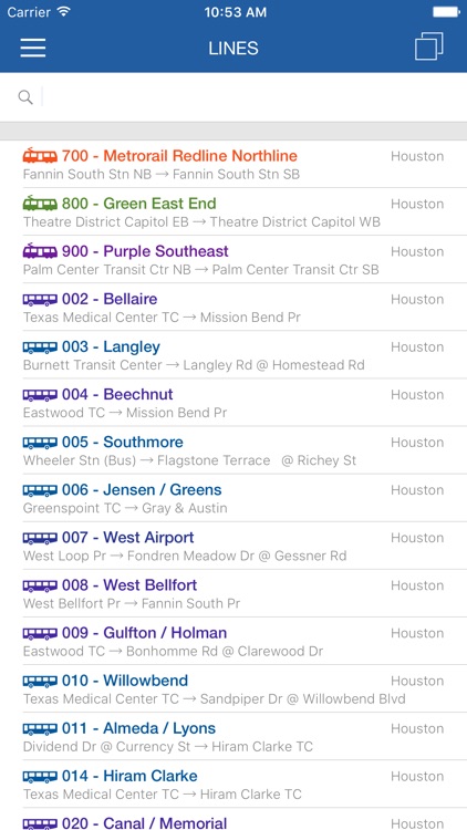 ezRide Houston METRO - Transit Directions for Bus and Light Rail including Offline Planner screenshot-4