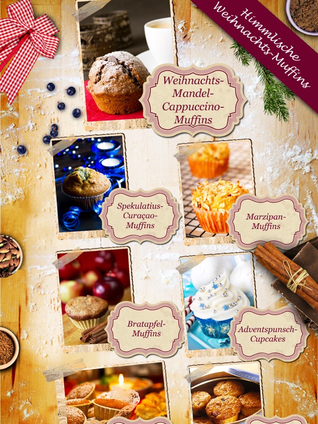 Weihnachts-Muffins & Cupcakes: Backen Weihnachten(圖2)-速報App