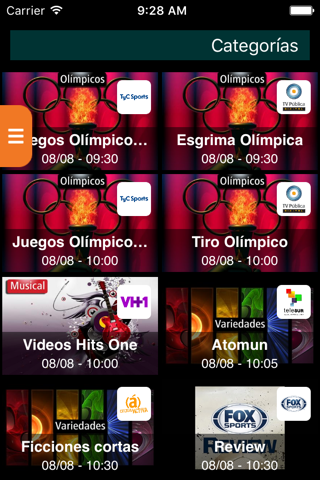 Guía TVCOA for iPhone screenshot 4