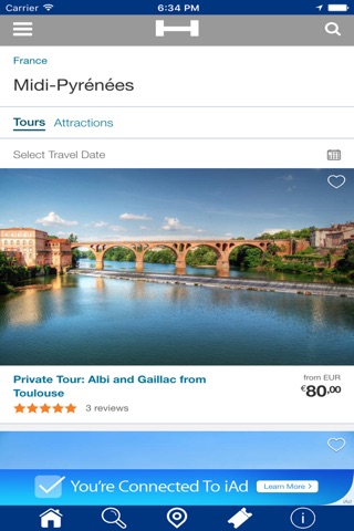 Midi-Pyrénées Hotels + Compare and Booking Hotel for Tonight with map and travel tour screenshot 2