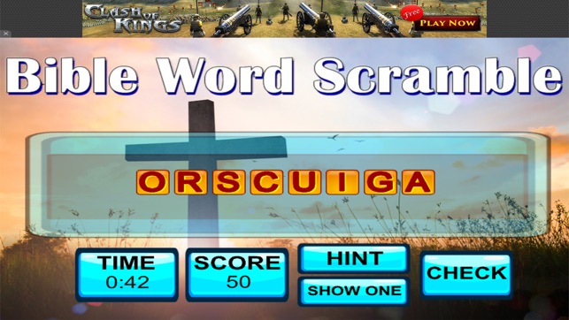 Bible Word Scramble Game(圖4)-速報App