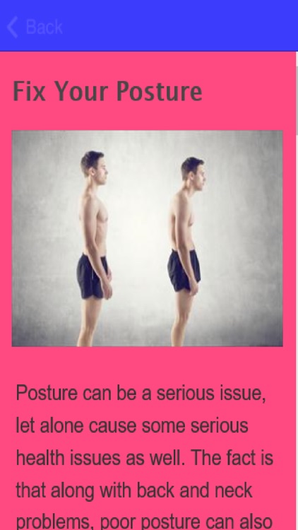 How To Improve Posture