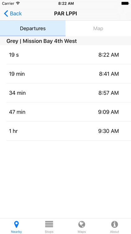 UCSF Shuttle Now - Real-time Transit Arrivals