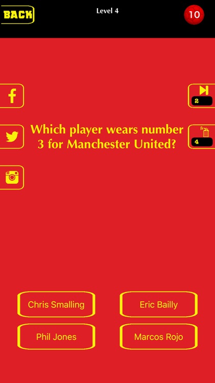 Football Trivia 2016 - for Man United