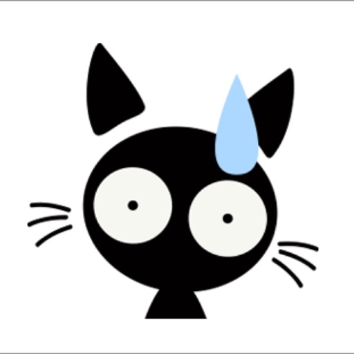 Animated Black Cat icon