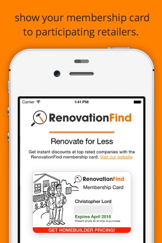 RenovationFind screenshot 2